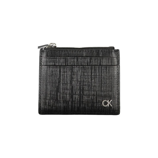 Calvin Klein Nero Leather Men Cardholder - ClickThatClicks 
