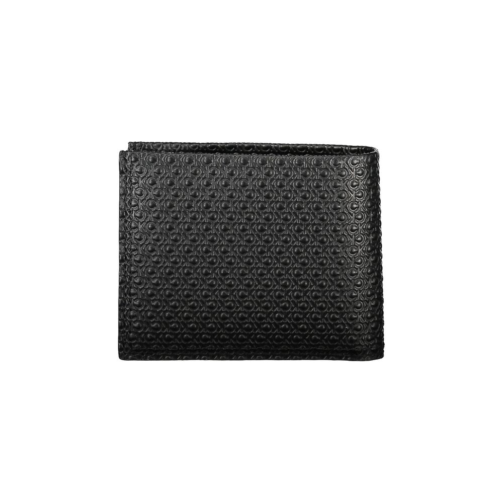 Calvin Klein Black Leather Men Wallet - ClickThatClicks 