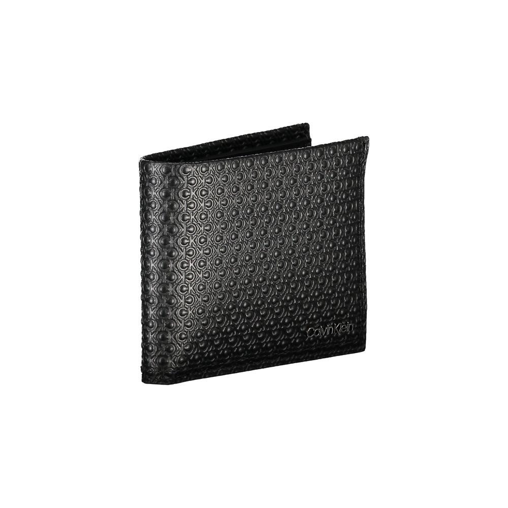 Calvin Klein Black Leather Men Wallet - ClickThatClicks 
