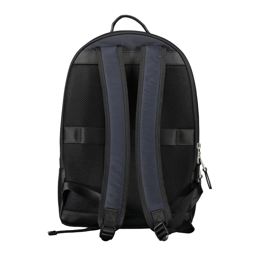 Tommy Hilfiger Blue Polyester Men Backpack - ClickThatClicks 