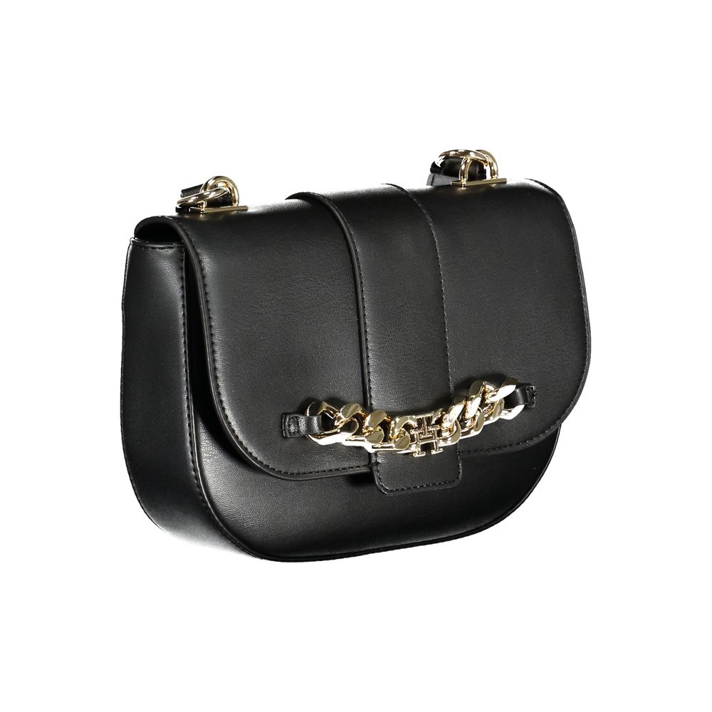Tommy Hilfiger Nero Poliuretano Women Handbag - ClickThatClicks 
