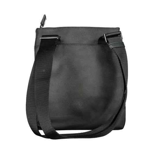 Calvin Klein Black Polyester Men's Shoulder Bag - ClickThatClicks 