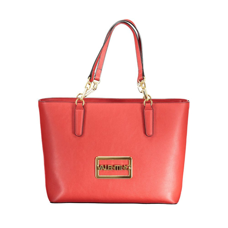 Mario Valentino Red Polyethylene Handbag