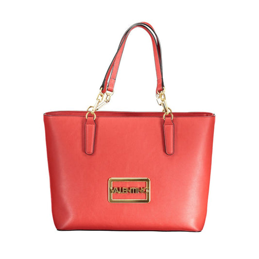 Mario Valentino Rosso Polyurethane Women Handbag - ClickThatClicks 