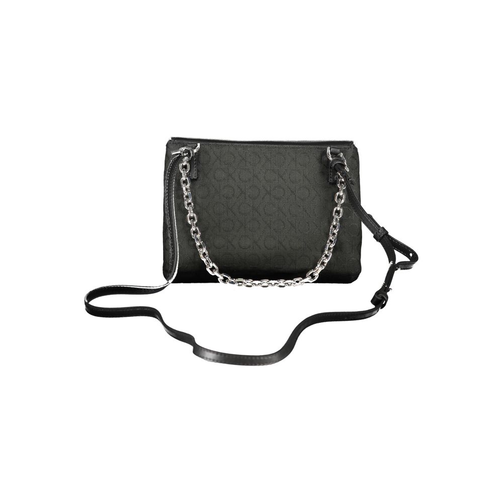 Calvin Klein Black Polyester Women Handbag - ClickThatClicks 