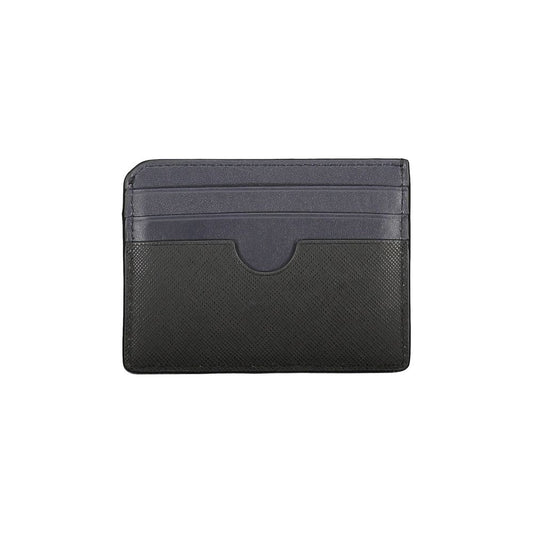 Tommy Hilfiger Black Leather Men Wallet - ClickThatClicks 