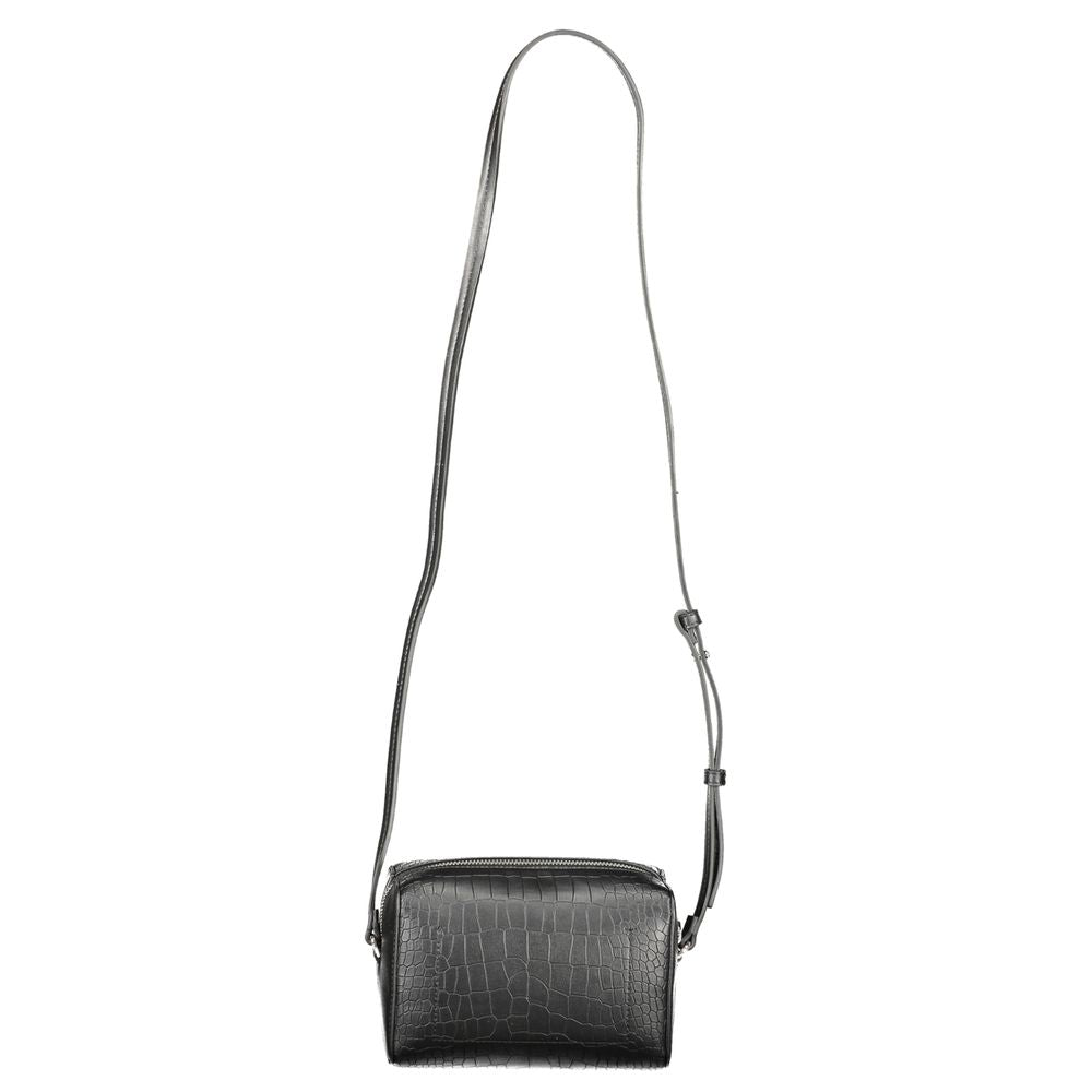 Calvin Klein Black Polyester Women Shoulder Bag - ClickThatClicks 