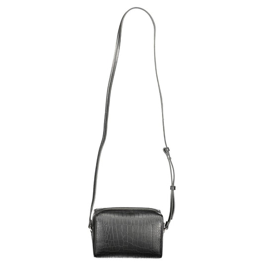 Calvin Klein Black Polyester Women Shoulder Bag - ClickThatClicks 