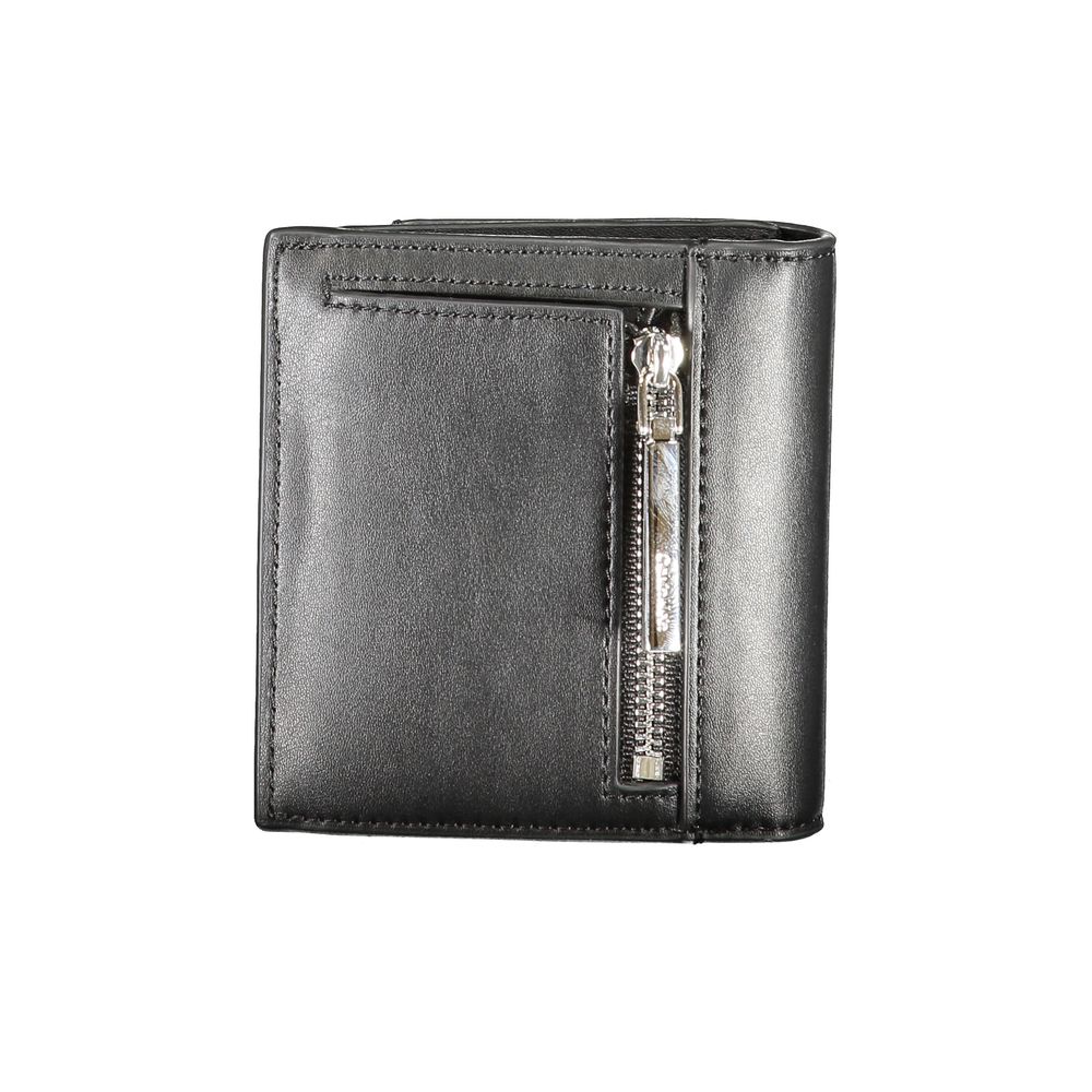 Calvin Klein Black Polyurethane Women Wallet - ClickThatClicks 