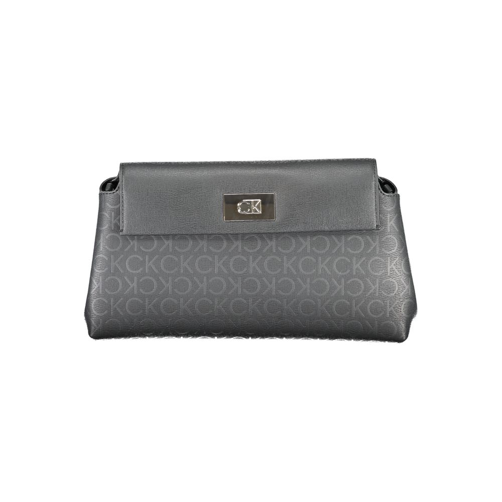 Calvin Klein Black Polyester Women's Shoulder Bag - ClickThatClicks 