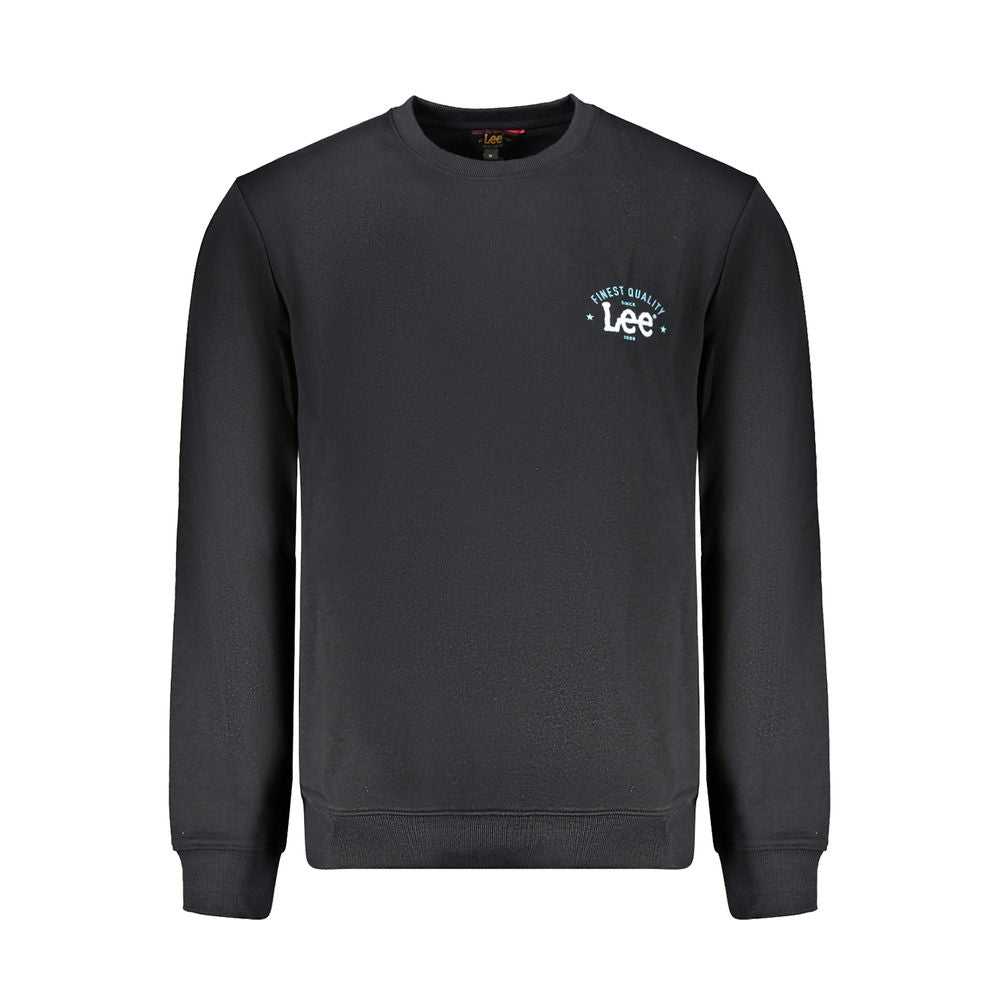 Lee Black Cotton Men's Sweatshirt - ClickThatClicks 