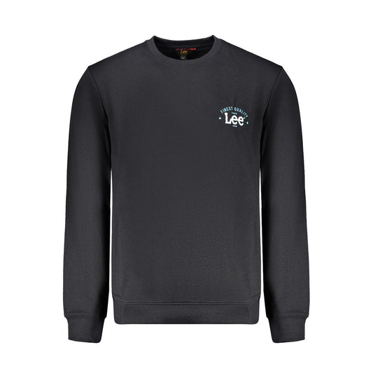 Lee Black Cotton Men's Sweatshirt - ClickThatClicks 