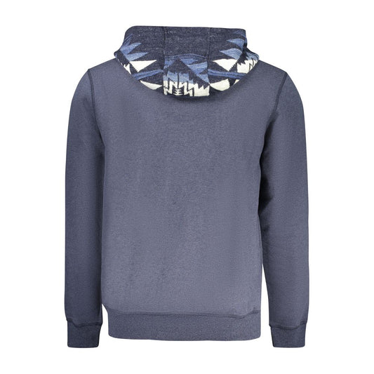 Guess Jeans Blue Cotton Men's Hoodie - ClickThatClicks 