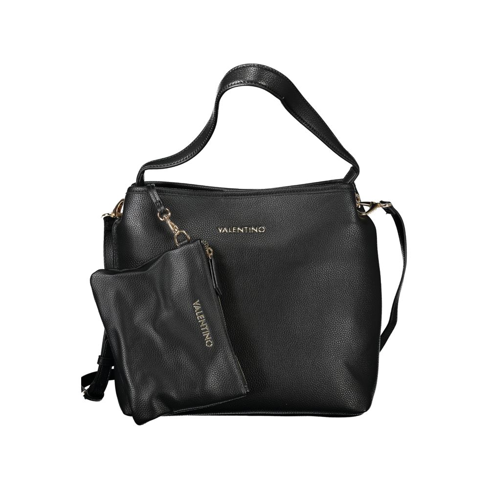 Mario Valentino Nero Poliuretano Women Handbag - ClickThatClicks 