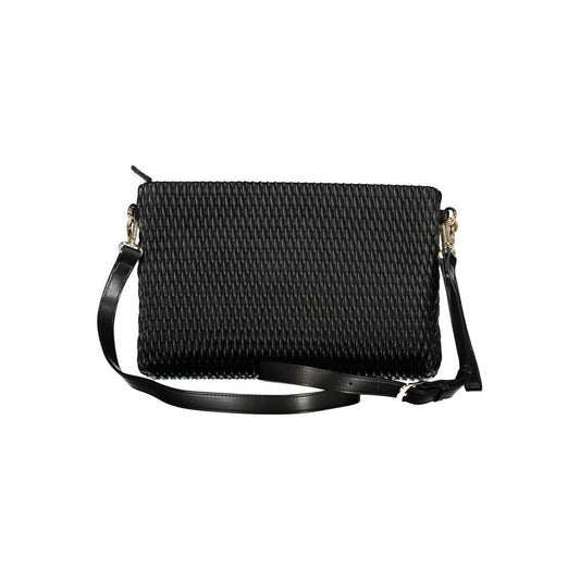 Mario Valentino "Nero Poliuretano Women Handbag" - ClickThatClicks 
