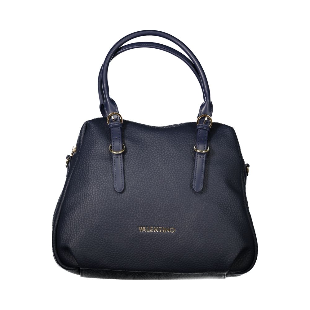 Mario Valentino Blue Polyurethane Women Handbag - ClickThatClicks 