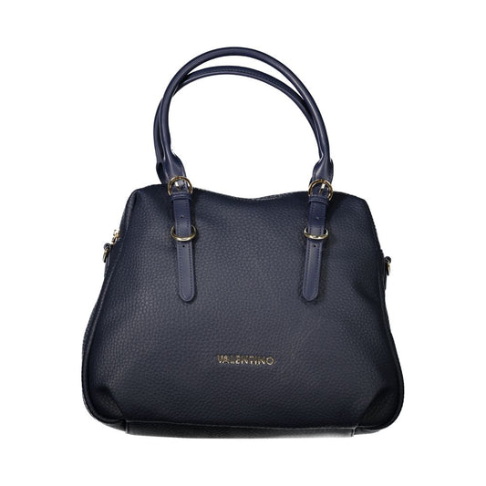 Mario Valentino Blue Polyurethane Women Handbag - ClickThatClicks 