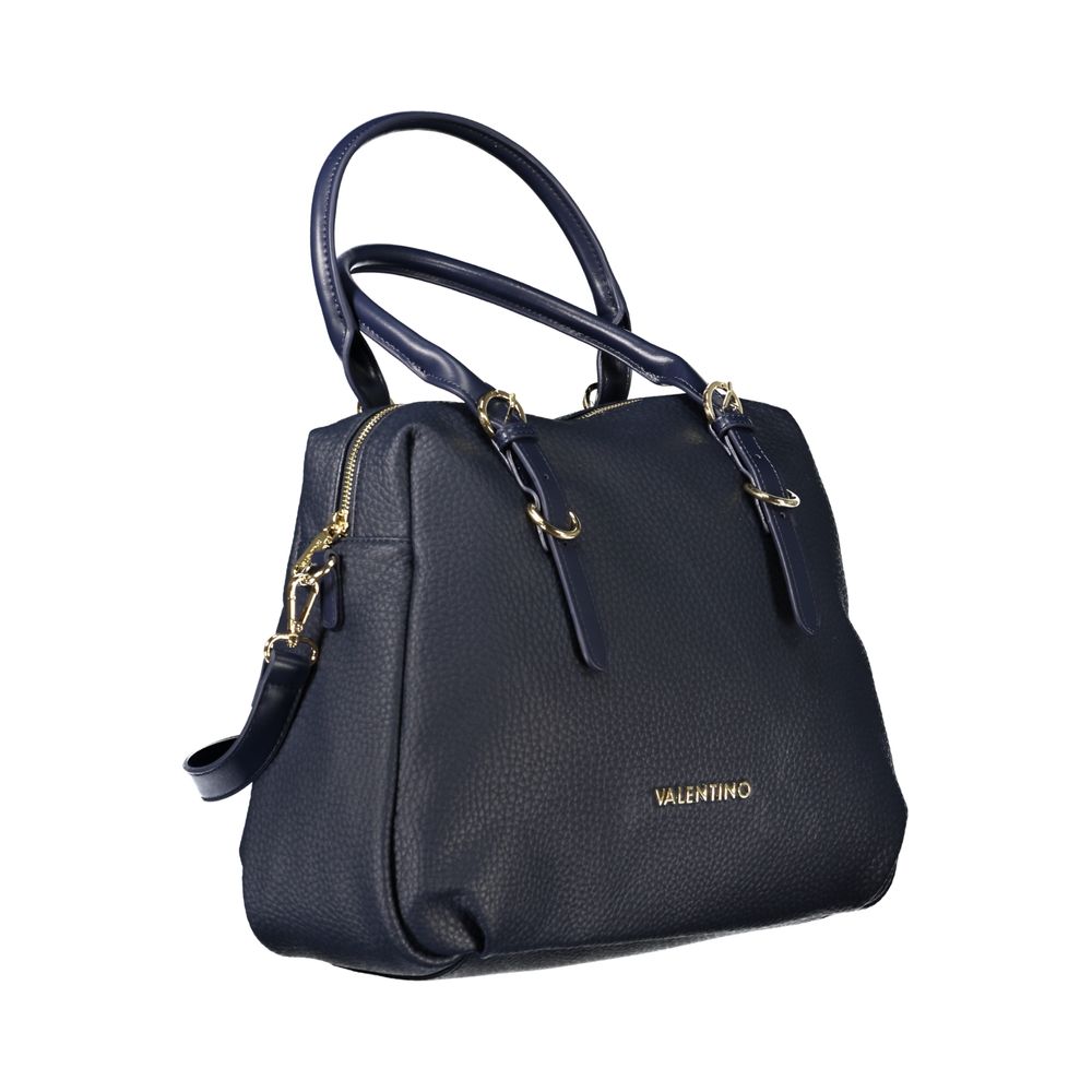 Mario Valentino Blue Polyurethane Women Handbag - ClickThatClicks 