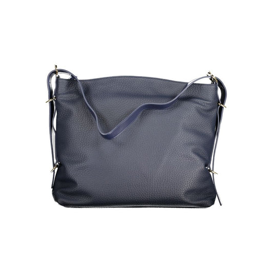 Mario Valentino Blu Polyurethane Women Handbag - ClickThatClicks 
