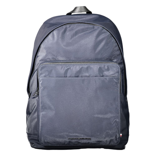 Tommy Hilfiger Blue Polyester Backpack - ClickThatClicks 