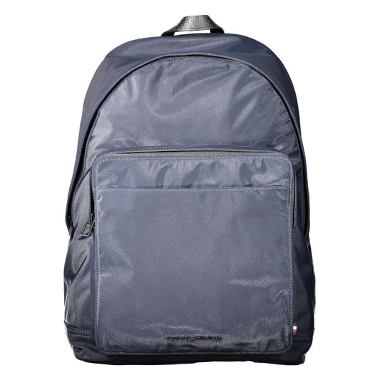 Tommy Hilfiger Blue Polyester Backpack - ClickThatClicks 
