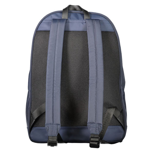 Tommy Hilfiger Blue Polyester Backpack - ClickThatClicks 