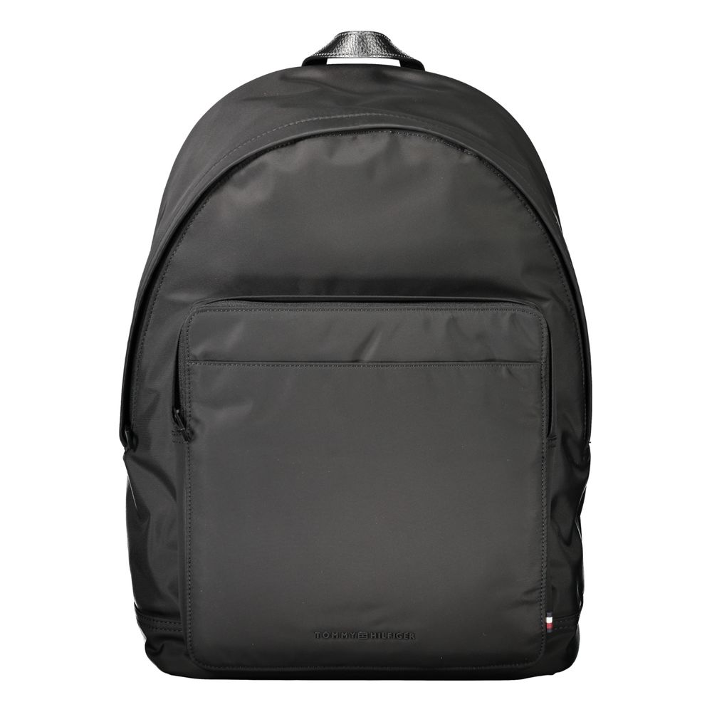 Tommy Hilfiger Nero Polyester Men Backpack - ClickThatClicks 