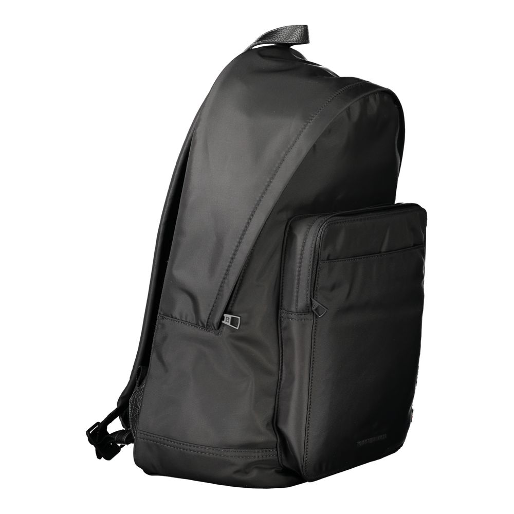 Tommy Hilfiger Nero Polyester Men Backpack - ClickThatClicks 