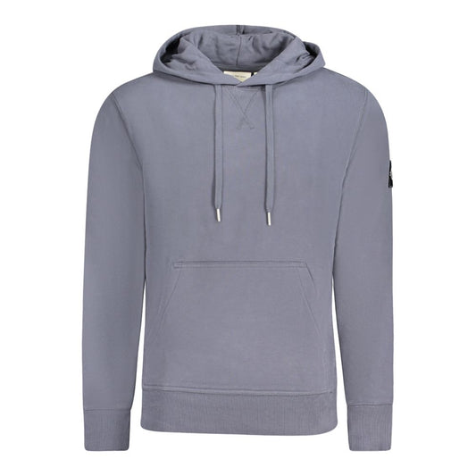 Calvin Klein Blue Cotton Men Sweater - ClickThatClicks 
