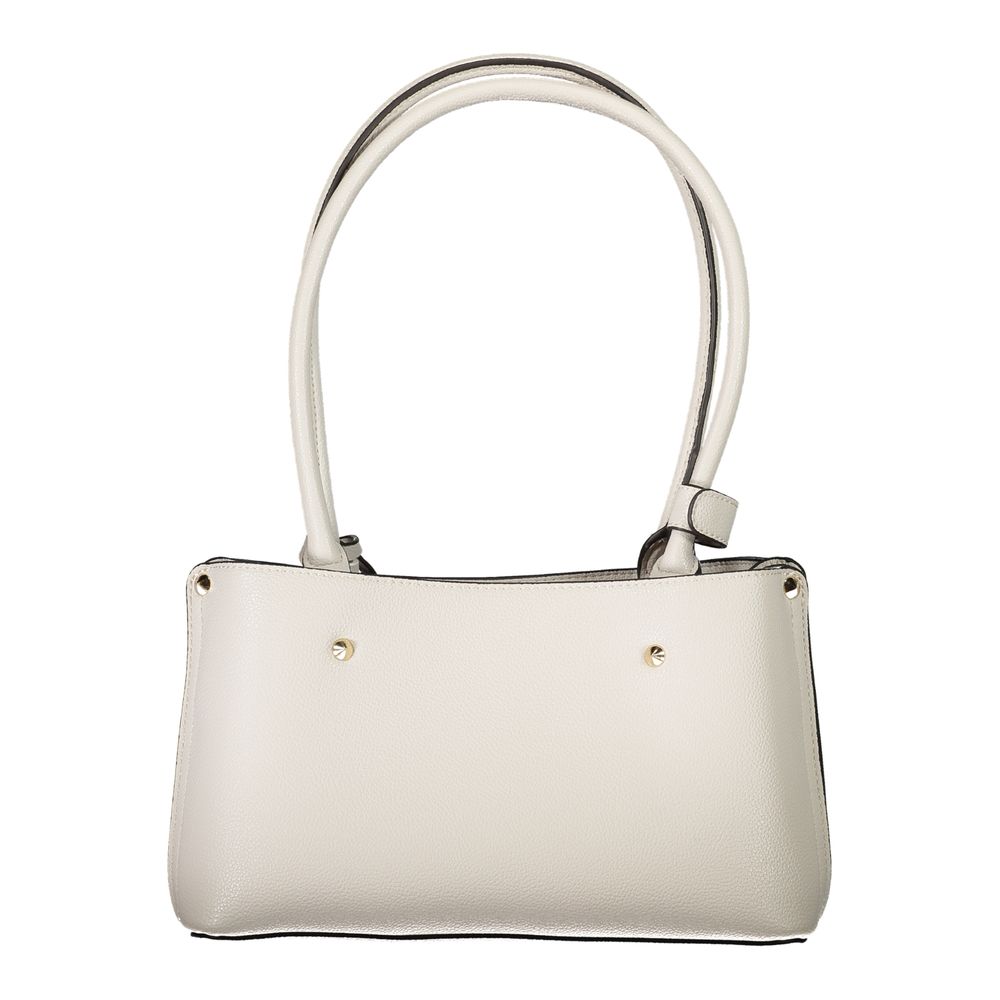 Guess Jeans Grigio Poliuretano Women Handbag - ClickThatClicks 