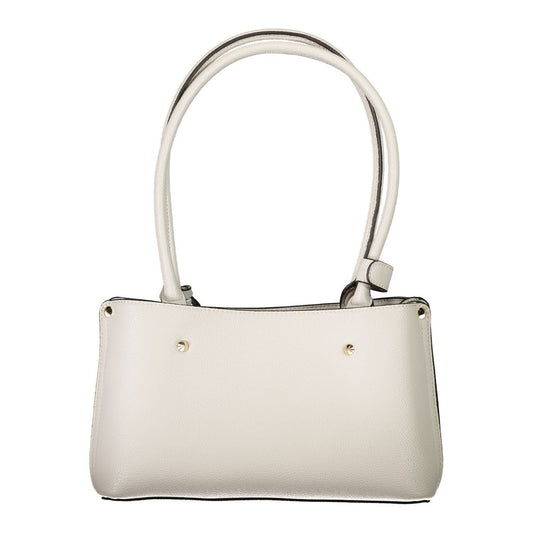 Guess Jeans Grigio Poliuretano Women Handbag - ClickThatClicks 