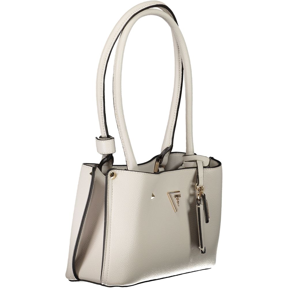 Guess Jeans Grigio Poliuretano Women Handbag - ClickThatClicks 