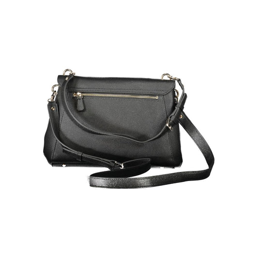 Guess Jeans Black Polyurethane Women's Handbag - ClickThatClicks 