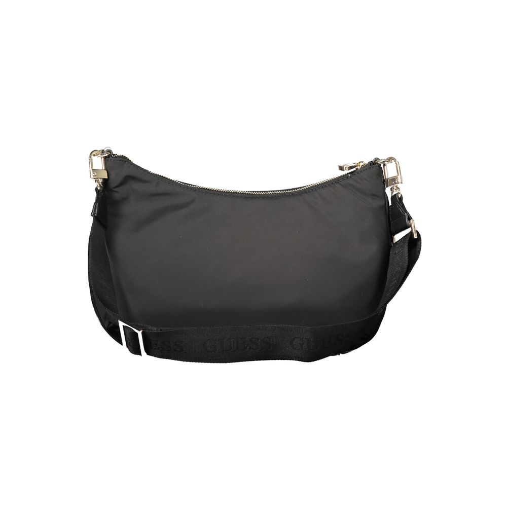 Guess Jeans Black Polyester Women Handbag - ClickThatClicks 