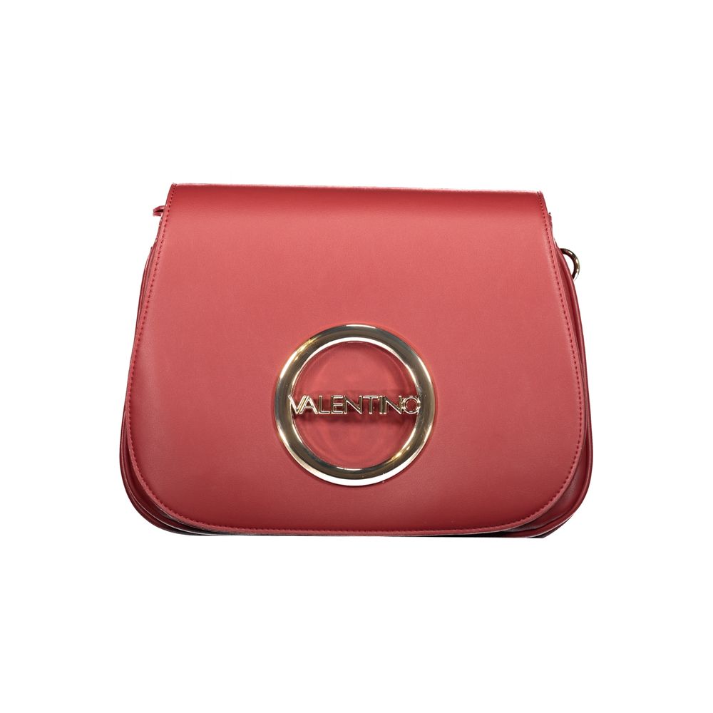 Mario Valentino Rosso Polyurethane Women Handbag - ClickThatClicks 
