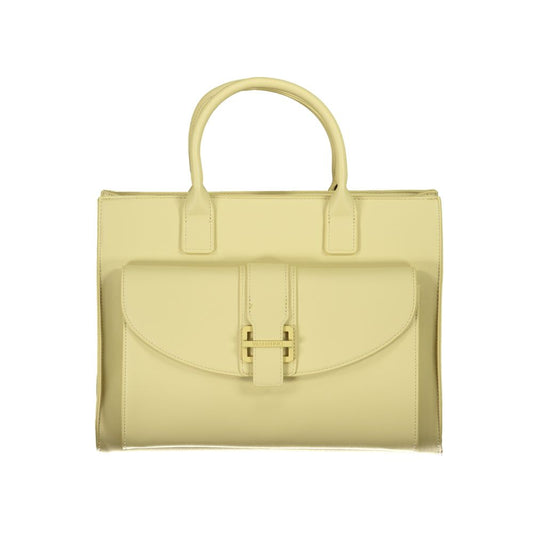 Mario Valentino Verde Polyurethane Women Handbag - ClickThatClicks 