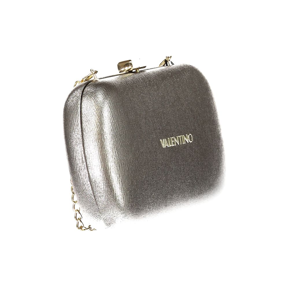 Mario Valentino Argento Poliuretano Women Handbag - ClickThatClicks 