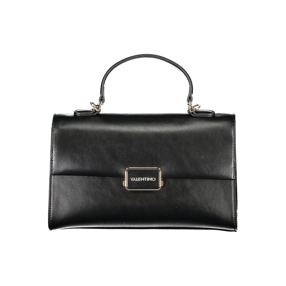 Mario Valentino Nero Polyurethane Women's Handbag - ClickThatClicks 