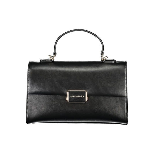 Mario Valentino Nero Polyurethane Women's Handbag - ClickThatClicks 