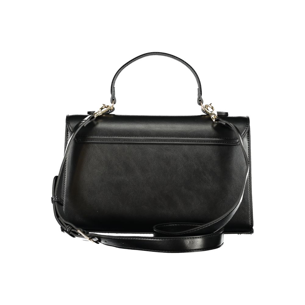 Mario Valentino Nero Polyurethane Women's Handbag - ClickThatClicks 