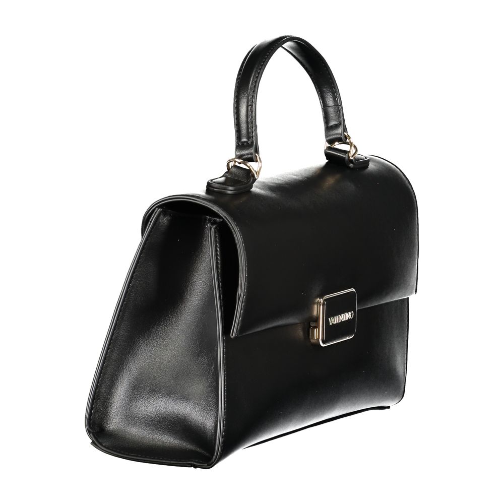 Mario Valentino Nero Polyurethane Women's Handbag - ClickThatClicks 