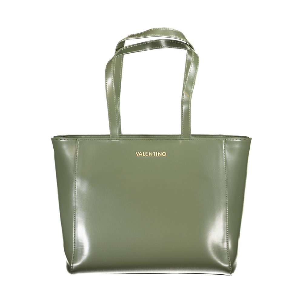 Mario Valentino Verde Polyurethane Women Shoulder Bag - ClickThatClicks 