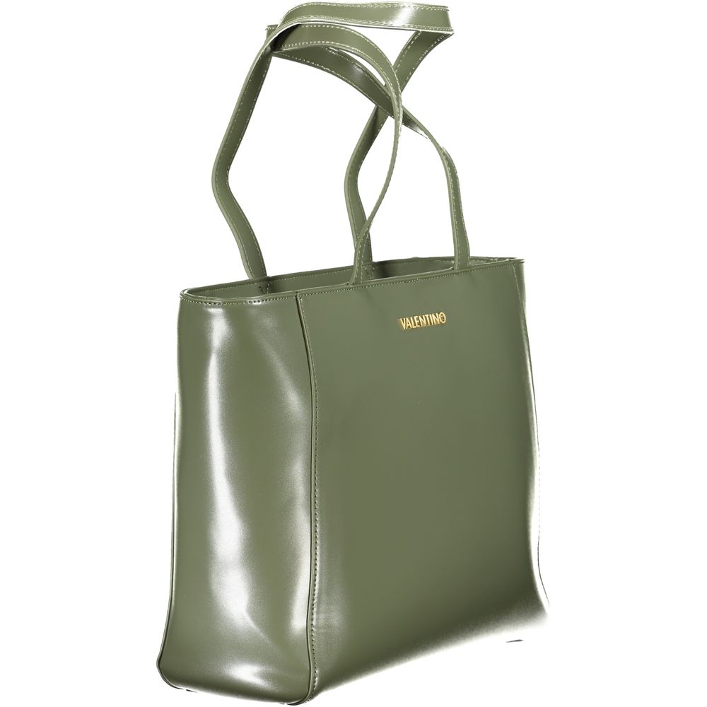 Mario Valentino Verde Polyurethane Women Shoulder Bag - ClickThatClicks 