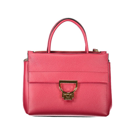 Coccinelle Red Leather Women Handbag - ClickThatClicks 