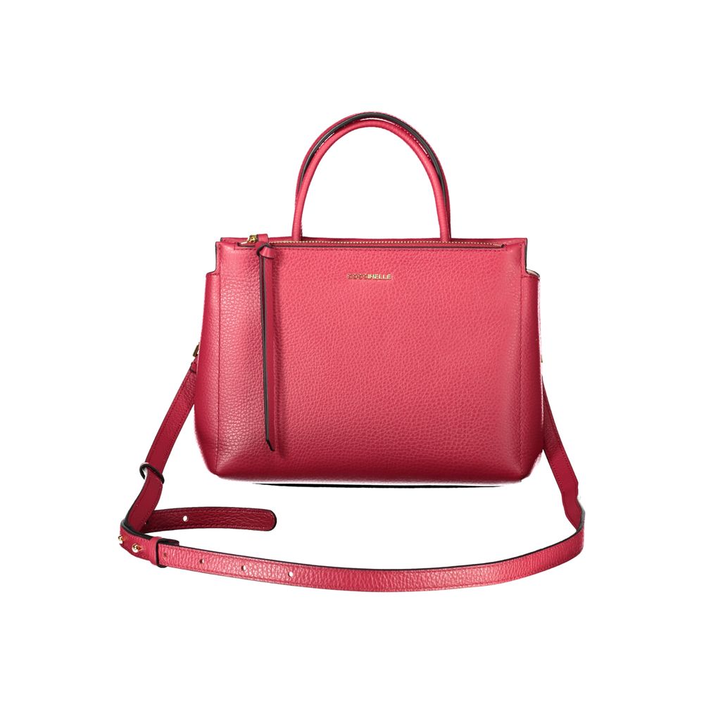 Coccinelle Red Leather Women Handbag - ClickThatClicks 