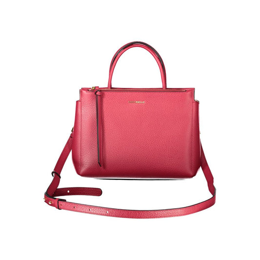 Coccinelle Red Leather Women Handbag - ClickThatClicks 