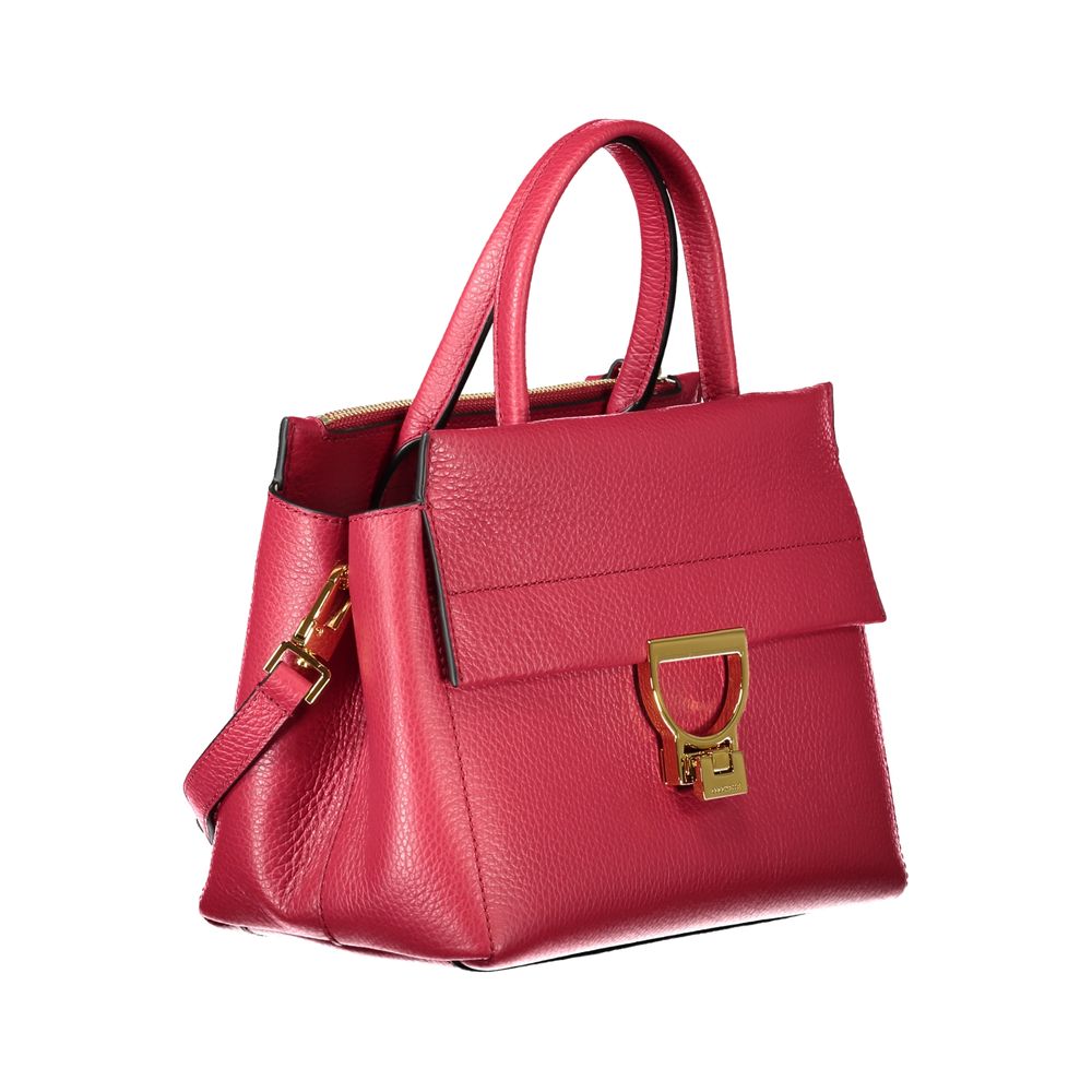 Coccinelle Red Leather Women Handbag - ClickThatClicks 