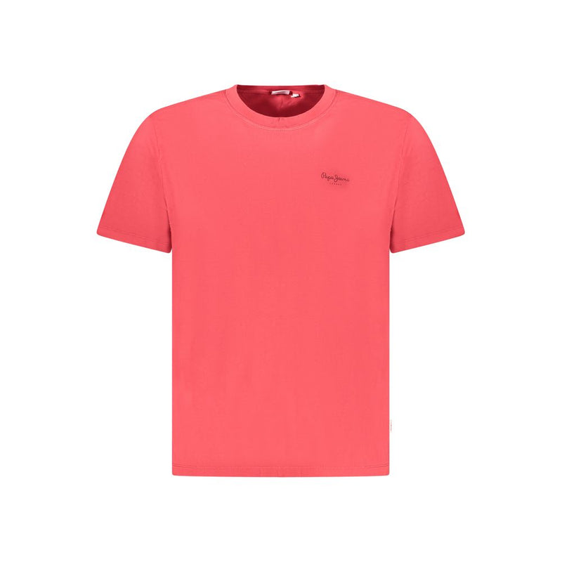 Pepe Jeans Red Cotton T-Shirt