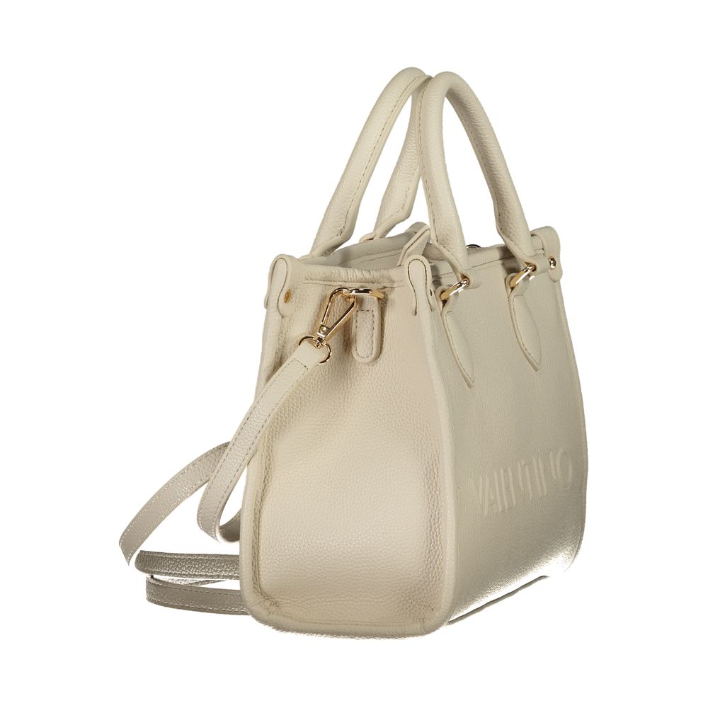 Mario Valentino Beige Polyurethane Women Handbag - ClickThatClicks 