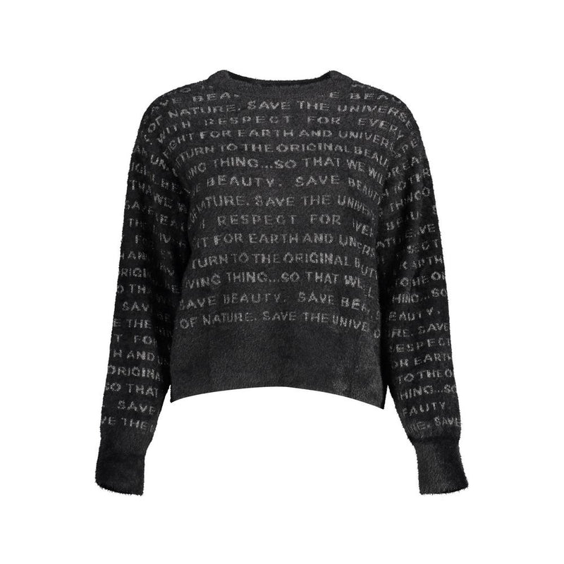 Desigual Black Polyester Sweater